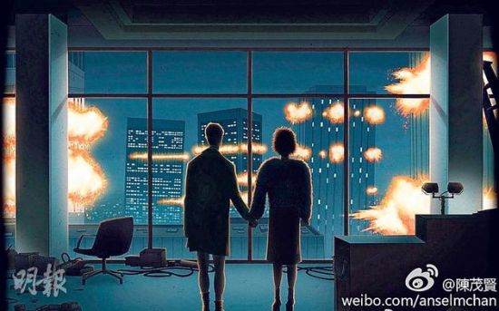吴千语隔空传情示爱林峰 不怕枪林弹雨